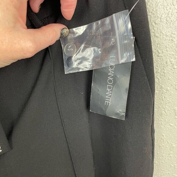 NWT Luciano Dante Womens Black Slacks Size 10 - Picture 8 of 8